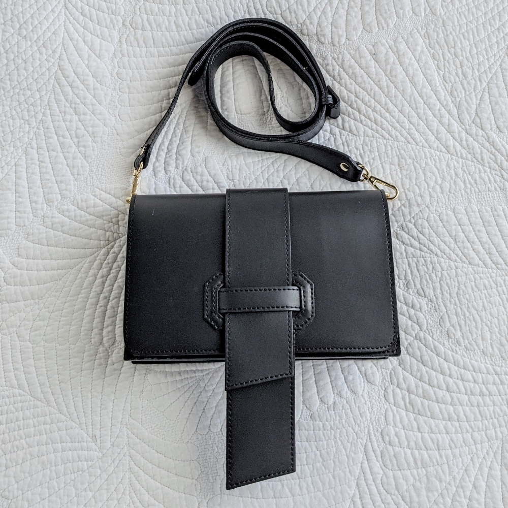 NWOT leather 🇮🇹 satchel purse handbag